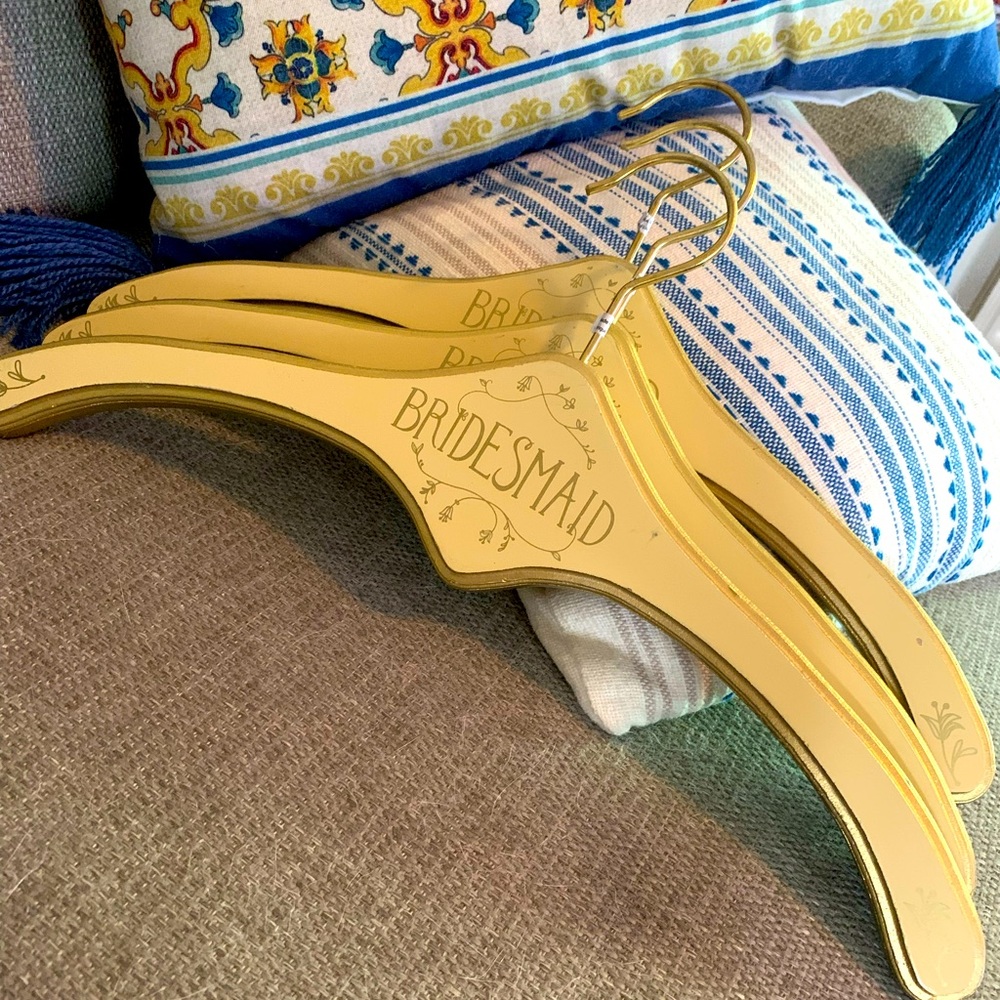 BHLDN “Bridesmaid” hangers